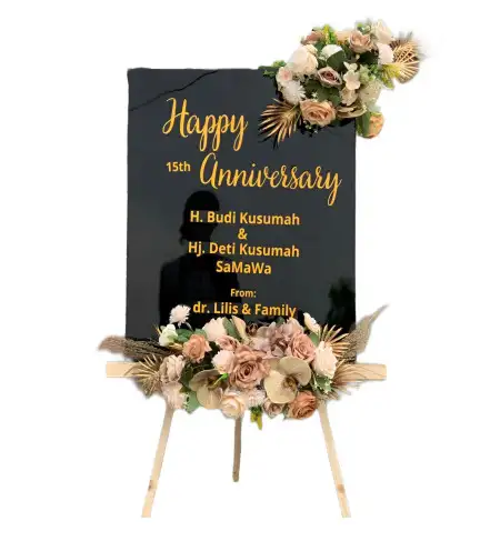 Papan Bunga Akrilik Belimbing