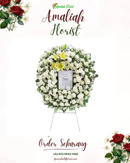 Krans Bunga Duka Belimbing